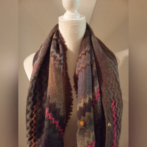 Châle-chale made in a India - Picture 6 of 6